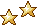Two Medium Gold Stars